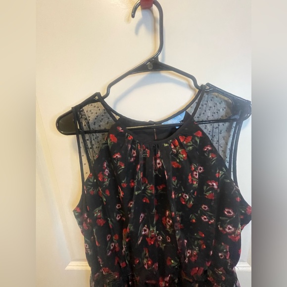 Draper James RSVP Floral Print Tulle dress. - Picture 10 of 11